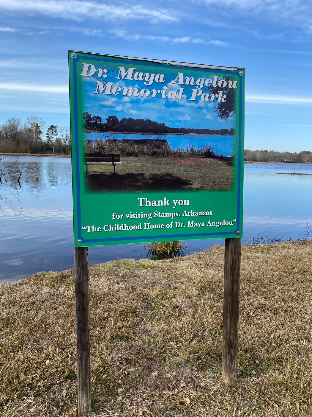 Dr. Maya Angelou / "I Know Why the Caged Bird Sings" Tour of Stamps Clio